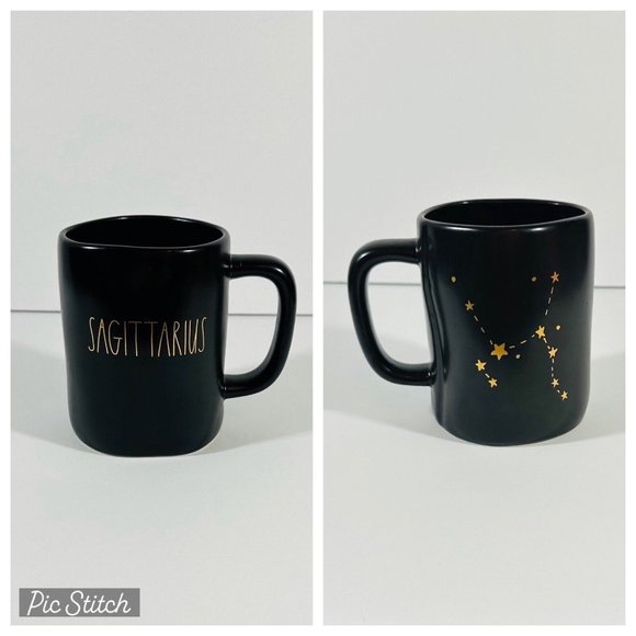 Rae Dunn Other - Rae Dunn SAGITTARIUS Coffee Mug Artisan Collection Magenta Zodiac Astrology Sign